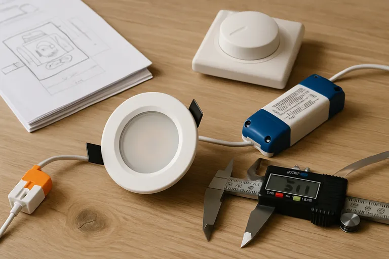 Led spots kiezen: inbouwdiepte en dimmer eerst checken